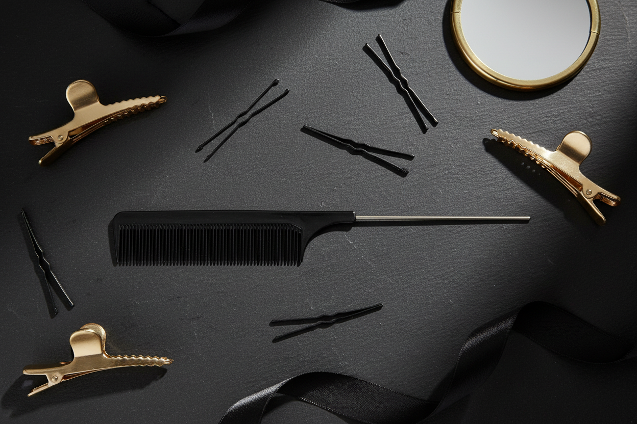 Flat lay ardoise