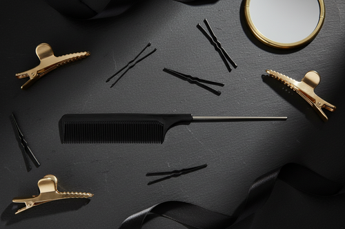 Flat lay ardoise